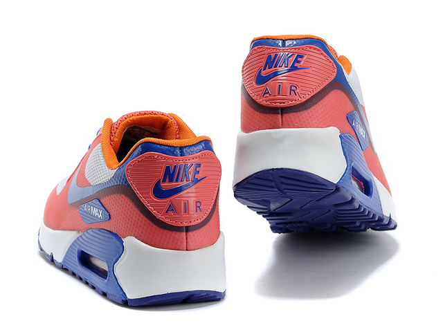 Nike Air Max Shoes Womens White/Blue/Orange Online